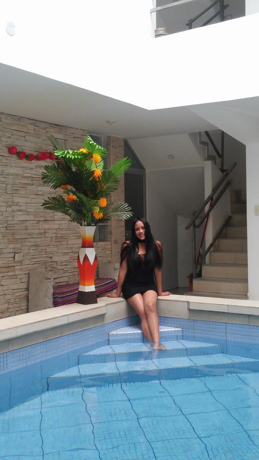 Casa Blanca Beach Cajamarca Bagian luar foto